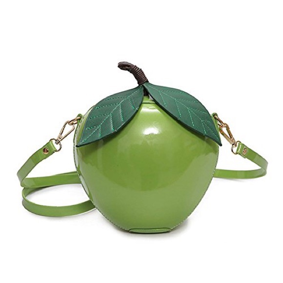 Bags Green Apple Autumn Novelty Fruit Crossbody Bag Poshmark